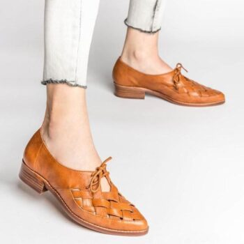 Women’s low heel strap casual shoes