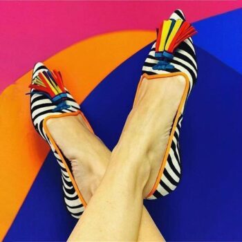 Women’s Wild Tassel Pointed Flat Shoes –