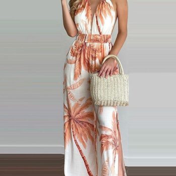 Women Summer Coconut Print Dress*Women’s Fashion*