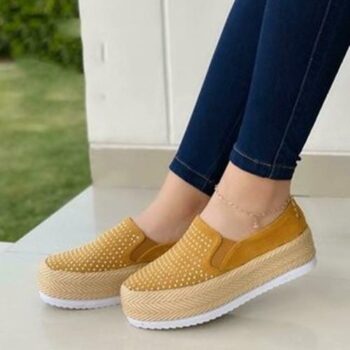 Women’s  Tassel Round Toe Flat Heel Loafers
