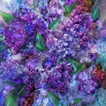 Wild Lilacs – Diamond Painting Kit