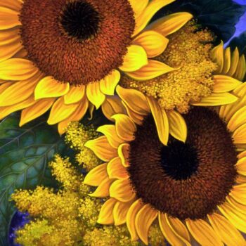Sunflowers – Diamond Painting Kit