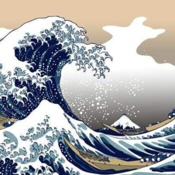 The Great Wave Off Kanagawa – Diamond Painting Kit