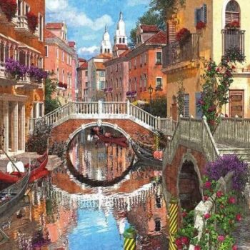 Venice Gondola – Diamond Painting Kit