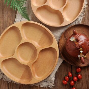 Wood Appetizers Serving Dish
