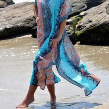 Turkey Gown Style Beach Dress Maxi Dress